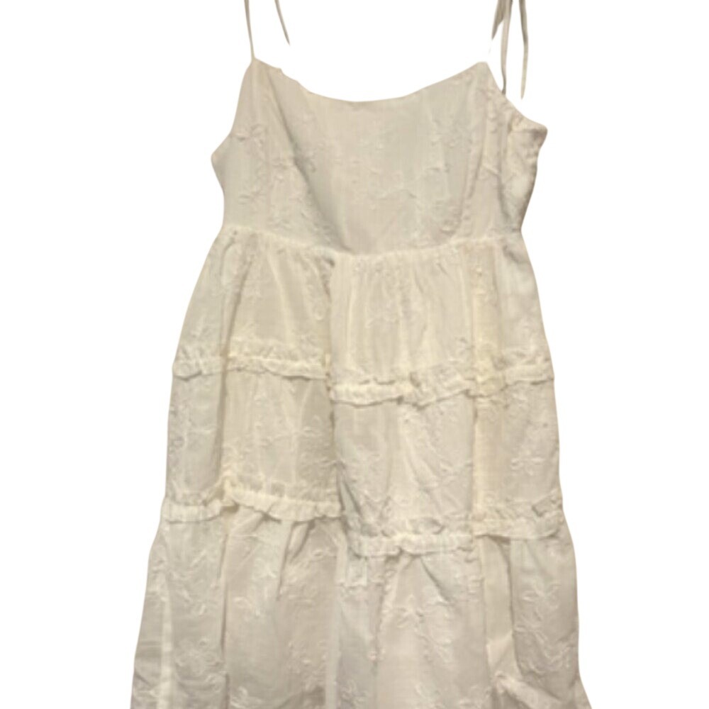 Women's All in Favor white sundress size M #66.